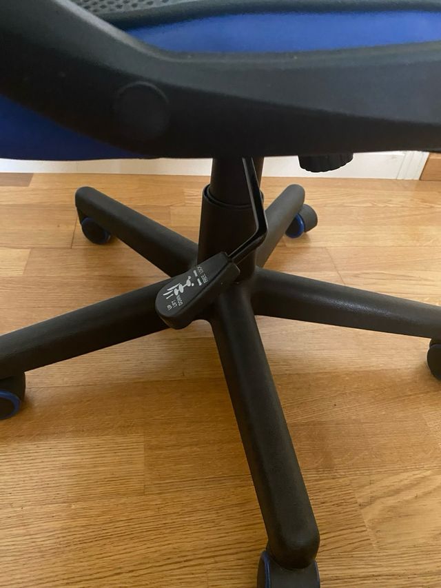 Silla Gamer Azul-Negra