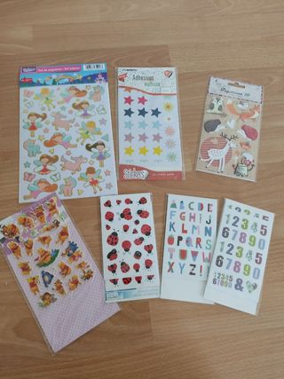 Lote pegatinas infantiles 