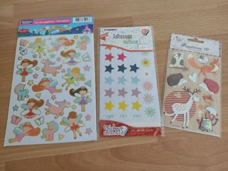 Lote pegatinas infantiles 