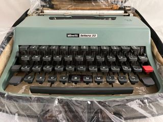 Olivetti Lettera 32: Máquina de escribir vintage