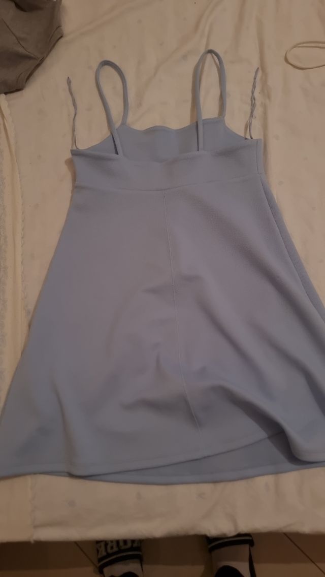 Vestito Lotto corto azzurro