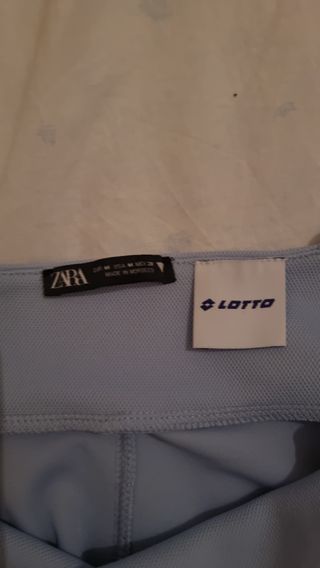 Vestito Lotto corto azzurro