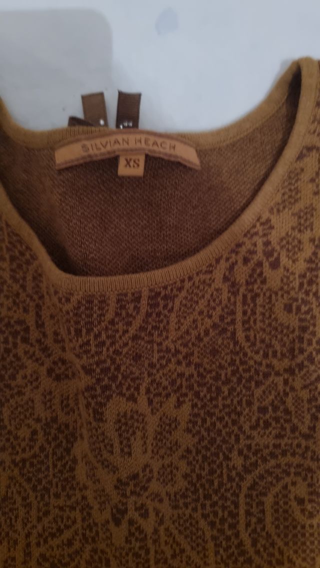 Vestito lungo marrone