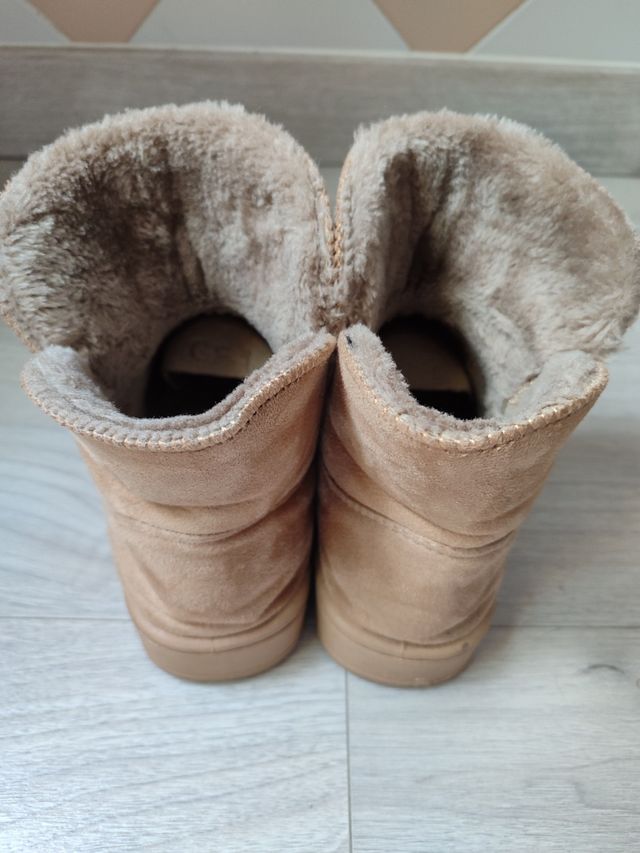 Botas Azarey beige - Invierno
