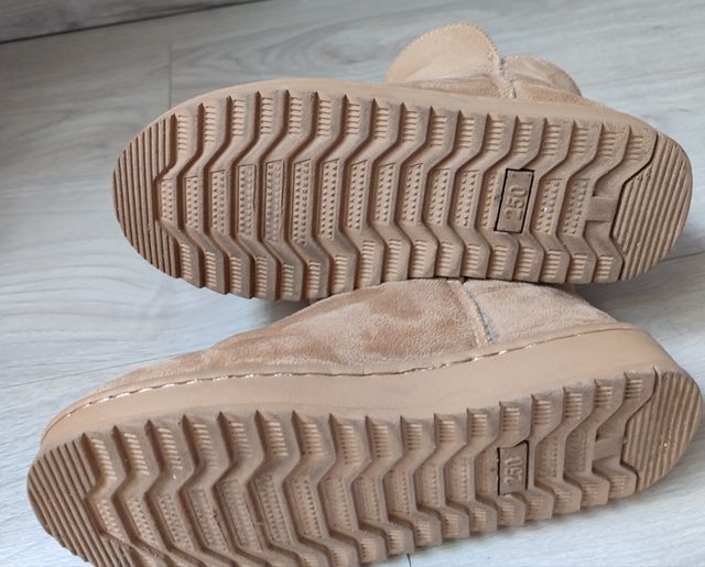 Botas Azarey beige - Invierno