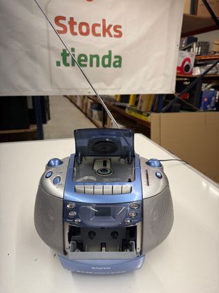 REPRODUCTOR SANYO CD,CASETTE,RADIO