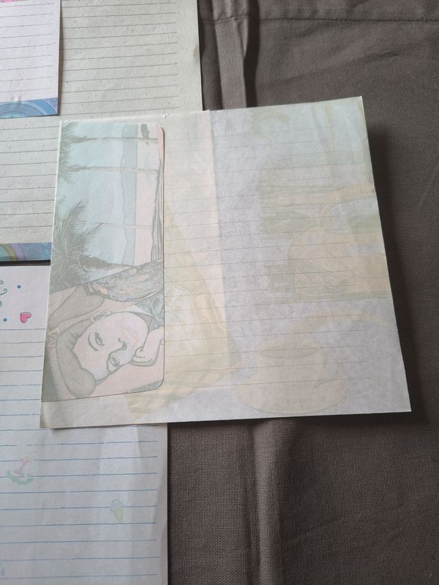 Papeleria vintage años 80