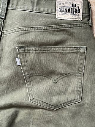 Pantalón Cargo Levi’s SilverTab Loose Fit Verde Militar