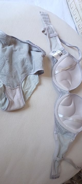 Intimo paillettes argento