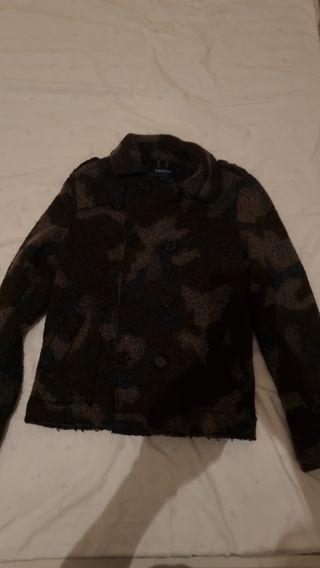 Cappotto bimbo 14 anni mimetico