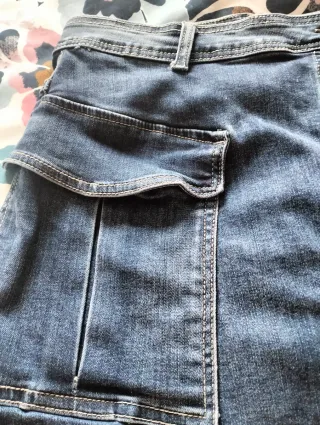 Falda vaquera corta