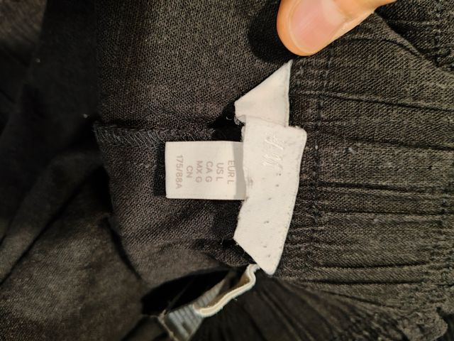 Pantaloncini di lino neri H&M