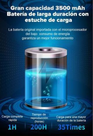 Auriculares inalámbricos Bluetooth Cargador