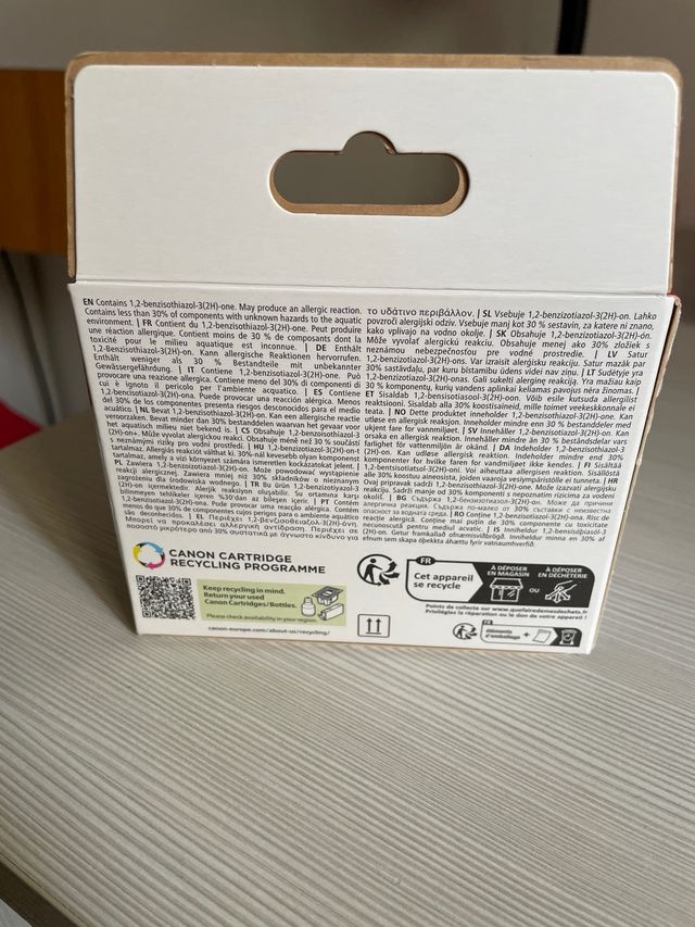 Canon CLI551 C M Y BK Confezione da 4 Cartucce d'inchiostro