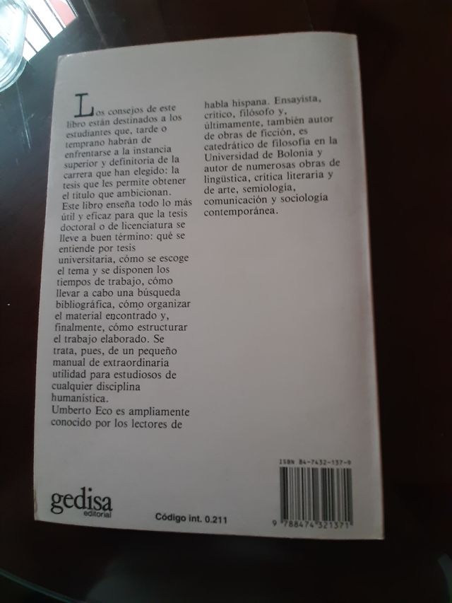 Cómo se hace una tesis