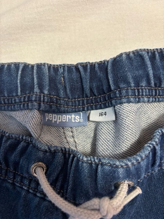 Shorts niño - Vaquero elástico azul