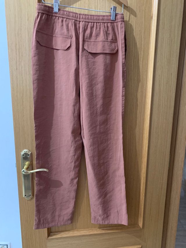 Pantalones Zara marrón mujer