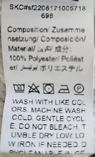 Jersey cuadros pastel NUEVO - Talla 0XL