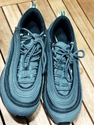 Nike Air Max 97 Gris-Verde Fluo