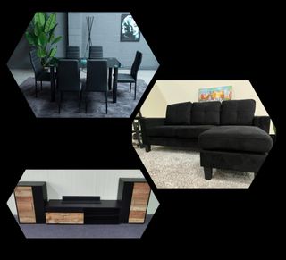 RENUEVA TU SALON A BAJO COSTO MUEBLE DE TV ́+MESA+