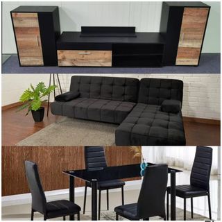 RENUEVA TU SALON A BAJO COSTO MUEBLE DE TV ́+MESA+