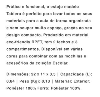 Estojo Totto estuche Tablero 1KB