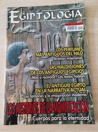 Lote de 9 revistas de Egiptología 