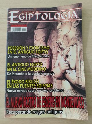 Lote de 9 revistas de Egiptología 