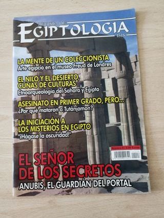 Lote de 9 revistas de Egiptología 