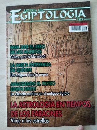 Lote de 9 revistas de Egiptología 