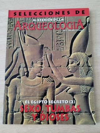 Lote de 9 revistas de Egiptología 