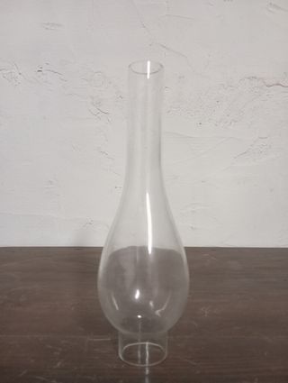 Cilindro vetro lungo trasparente