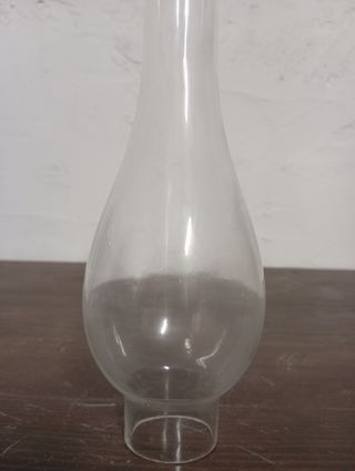Cilindro vetro lungo trasparente