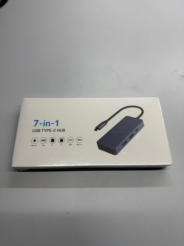 HUB USB TIPO C 7 em 1