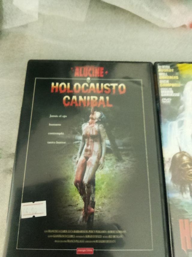 DVDs Holocausto Canibal 1 & 2