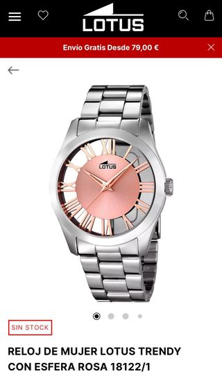 Reloj Lotus 