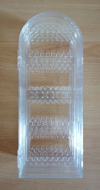 Espositore orecchini trasparente