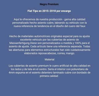 Fundas Fiat tipo