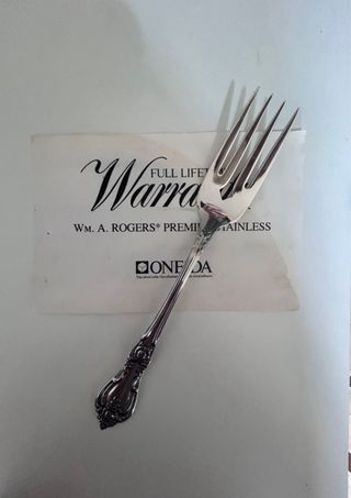 Set posate ‘W.M.A Rogers Premier Stainless Oneida Ldt USA’
