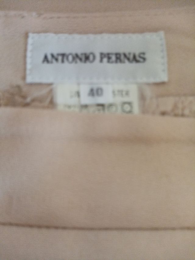 Conjunto Antonio Pernas beige primavera