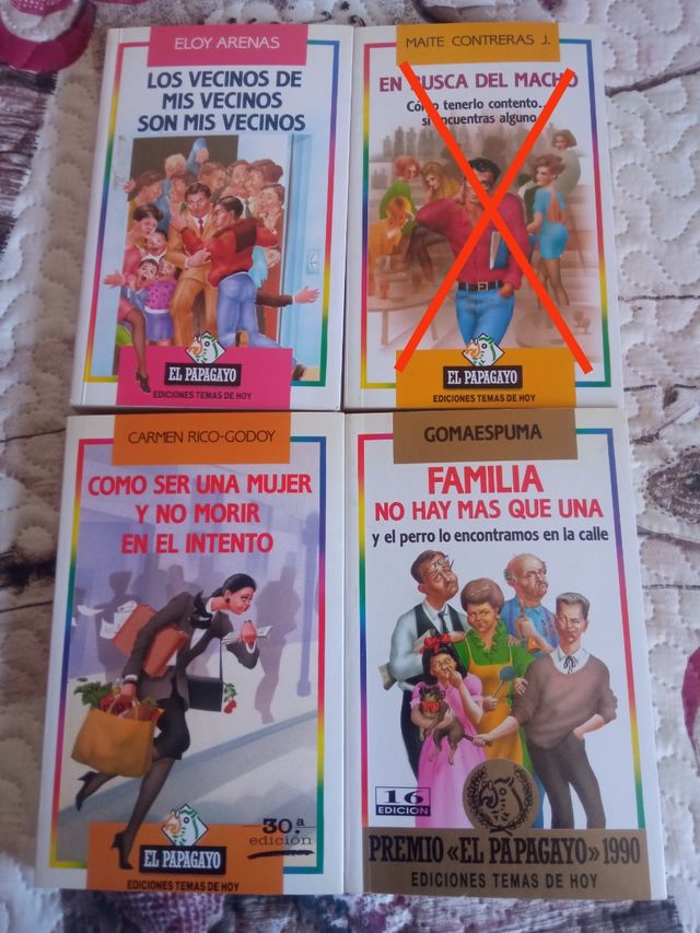 Pack libros El Papagayo