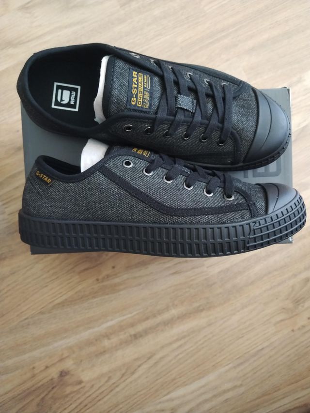 Zapatillas negras G-Star Rovulc Talla 39 Nuevas!!