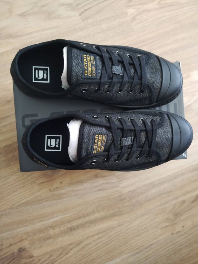 Zapatillas negras G-Star Rovulc Talla 39 Nuevas!!
