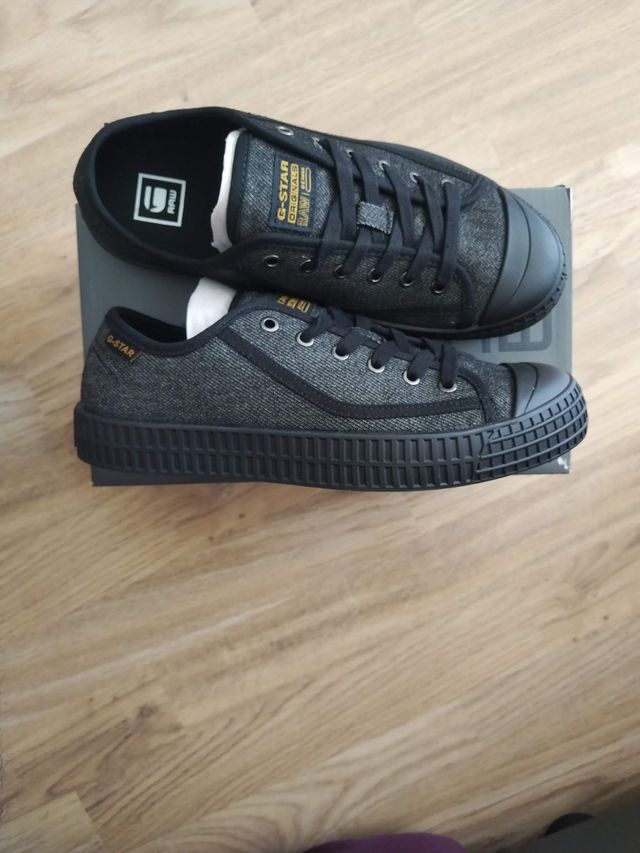 Zapatillas negras G-Star Rovulc Talla 39 Nuevas!!
