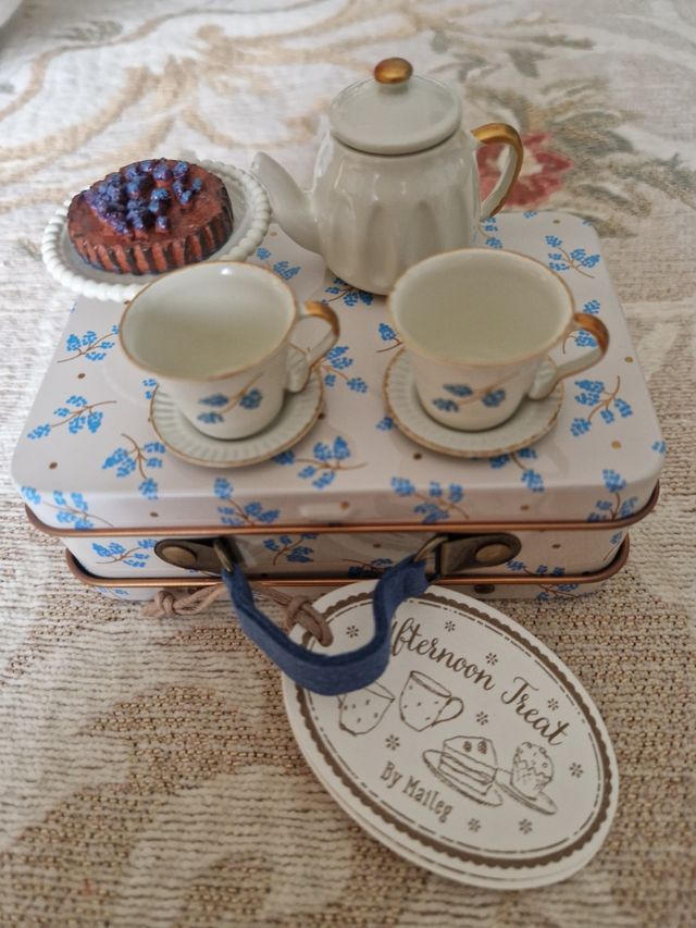 Juego té Maileg portátil