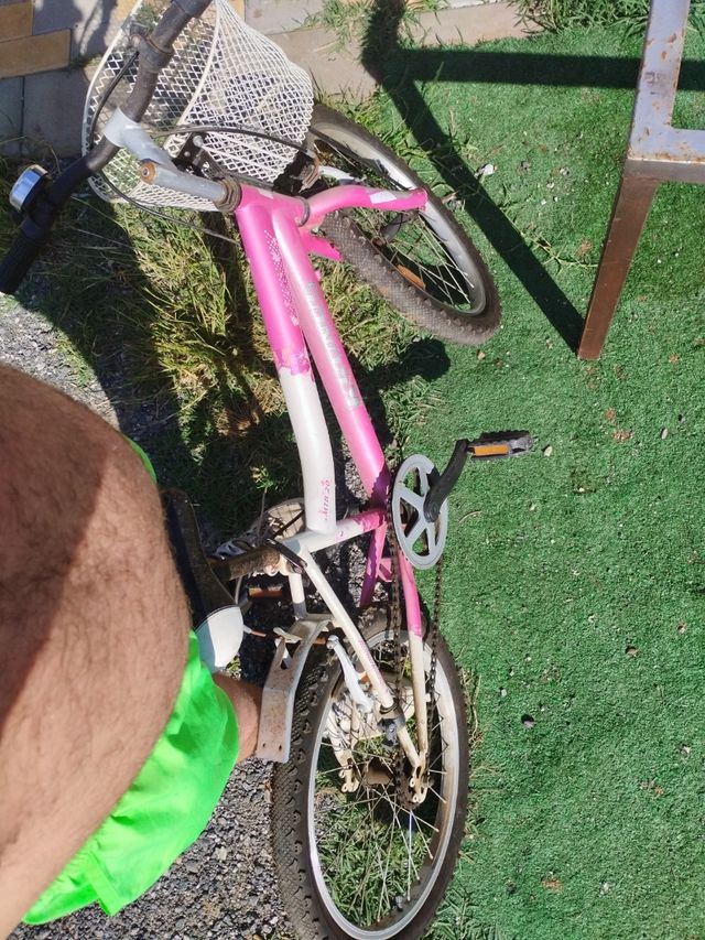 Bicicleta niña 20" usada