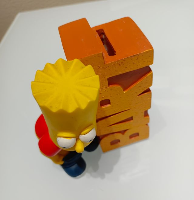 Bart Simpson figura hucha
