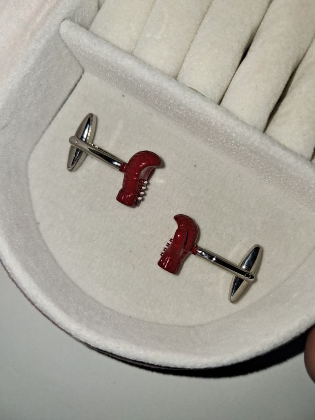 Gemelos guantes boxeo