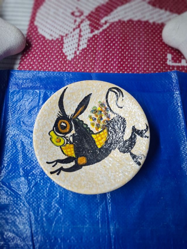 Piatto dipinto a mano