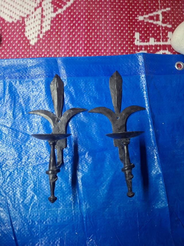 Portacandele in ferro